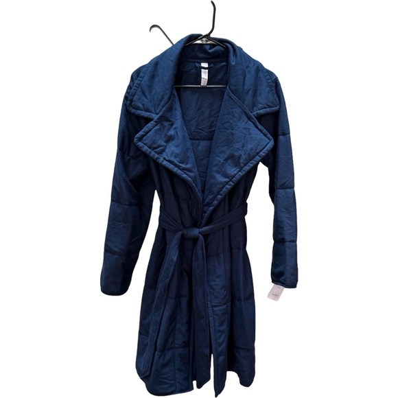 Midnight Quilted Cocoon Robe by Auden - Picture 8 of 10